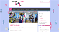 Desktop Screenshot of ludothek-olten.ch